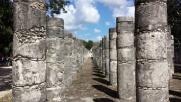Chichén Itzá - Tempio dei guerrieri